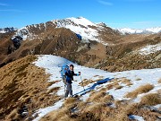Sulle nevi di Arete (2227 m) e Valegino (2415) dal Forno di Cambrembo il 17 dicembre 2016 - FOTOGALLERY